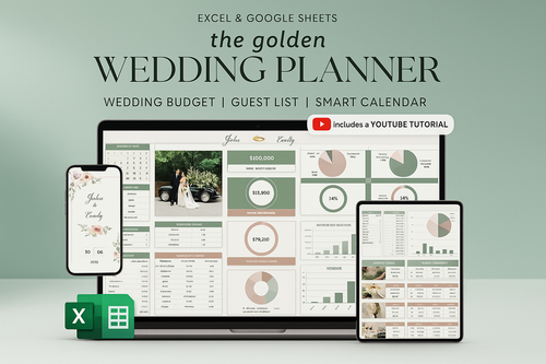 wedding planner with budget and smart calendar
